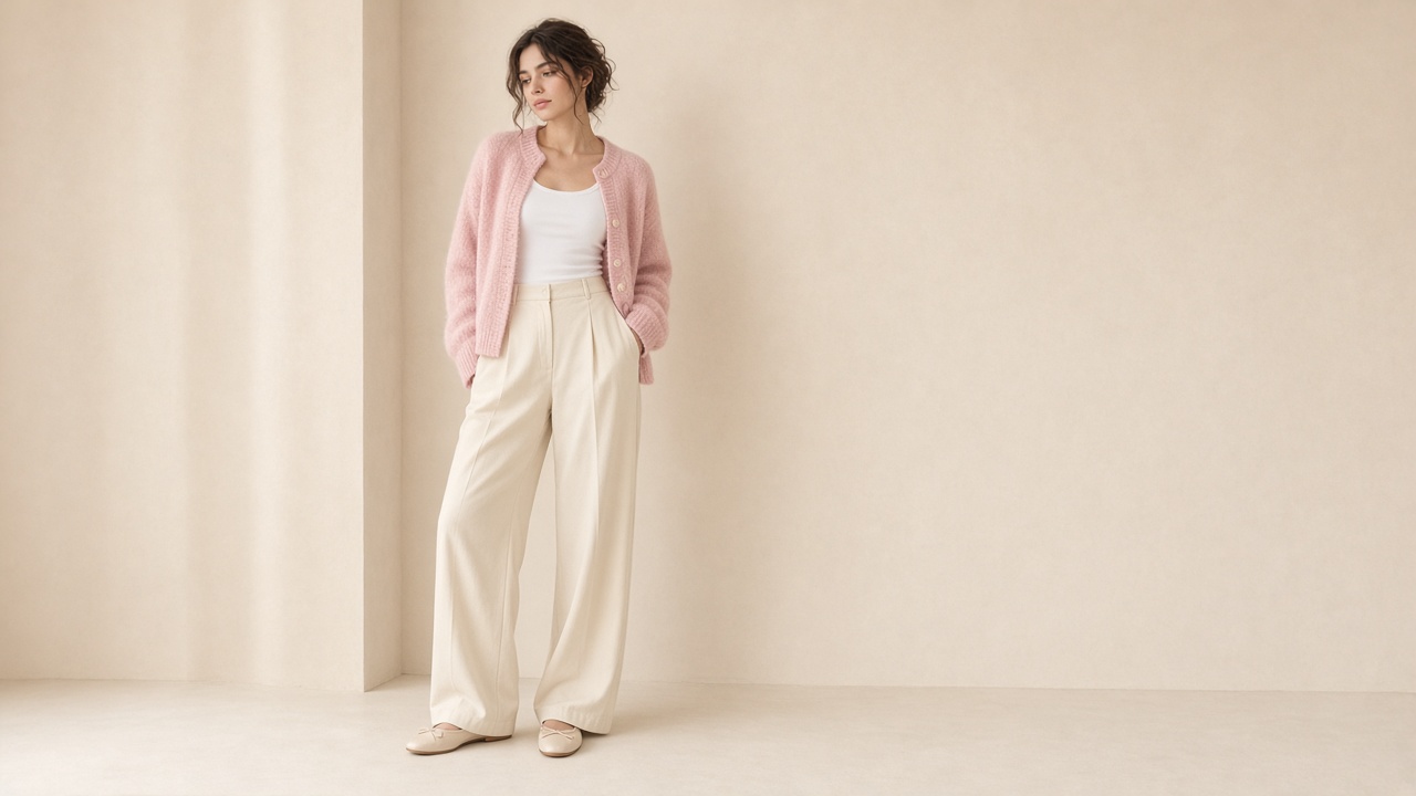 Pink knit soft
