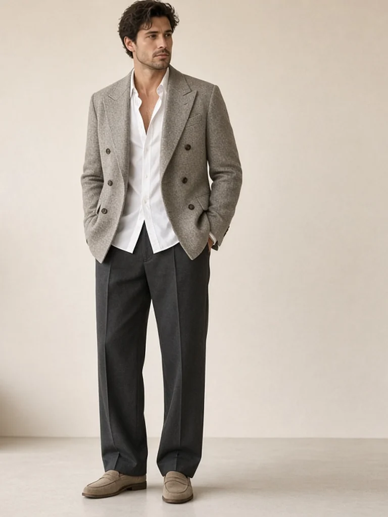 Men's soft office outfit